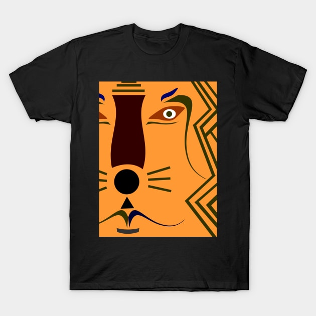 head lion T-Shirt by kiplett